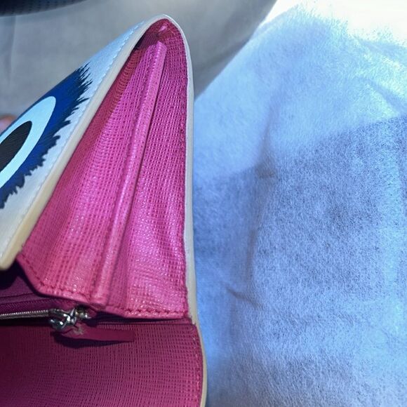 Authentic Fendi Leather  Pink & Blue Wallet - Picture 6 of 16